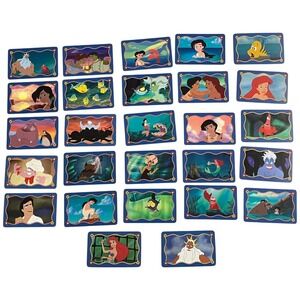 The Wonderful World of Disney Trivia Game Cards - Little Mermaid Themed (27)
